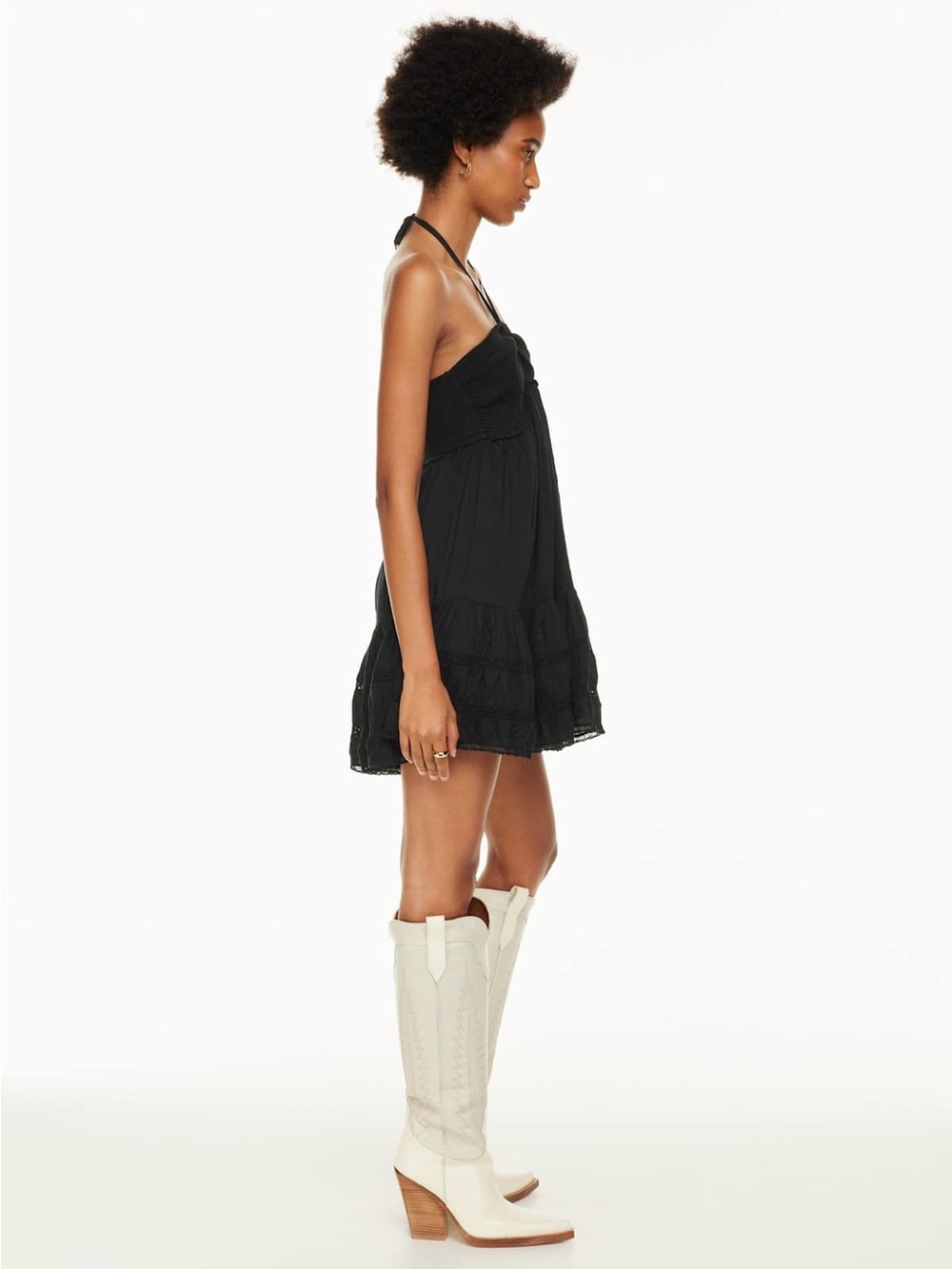 Aritzia Wilfred Azalea Mini Dress - Black - XS - Picture 2 of 8